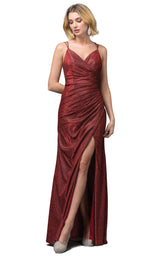 4 of 12 Dancing Queen 2875 Dress Burgundy