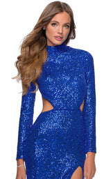 16 of 20 La Femme 28771 Royal-Blue