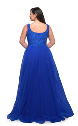 6 of 6 La Femme 29070 Royal-Blue