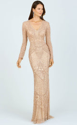 1 of 2 Lara 29215 Dress Rose-Gold