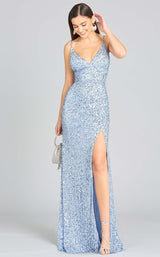 1 of 2 Lara 29310 Dress Periwinkle