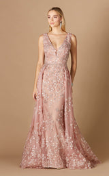 1 of 2 Lara 29324 Dress Blush