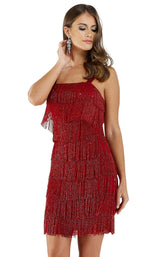 1 of 4 Lara 29488 Dress Red