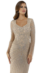 7 of 8 Lara 29602 Dress Nude