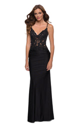 1 of 2 La Femme 29774 Black