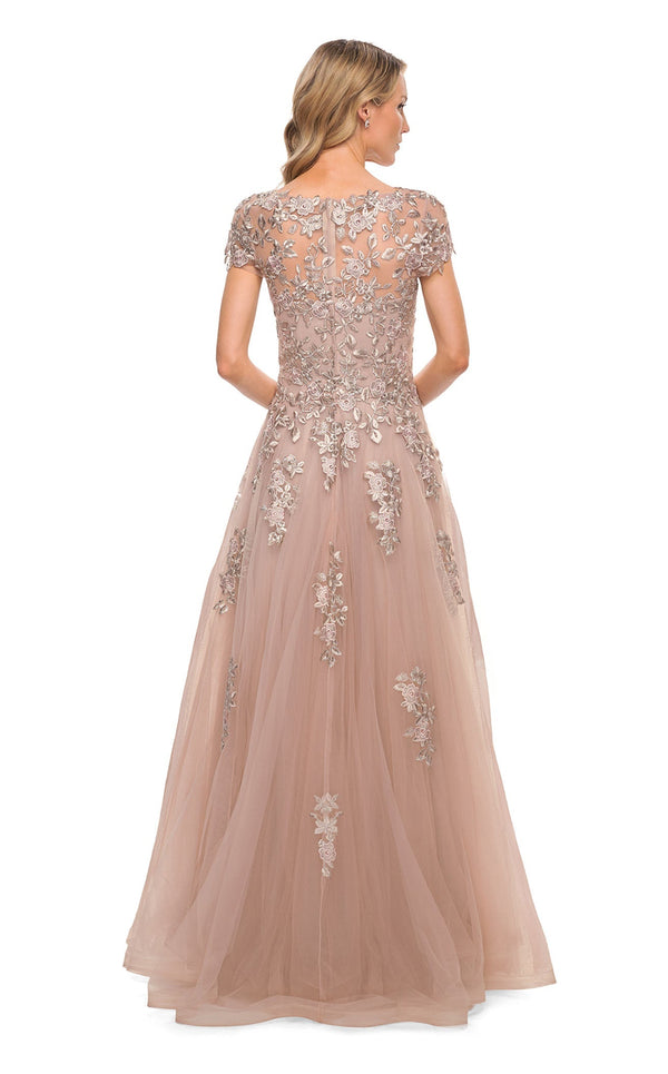 La Femme 29829 Dress Blush