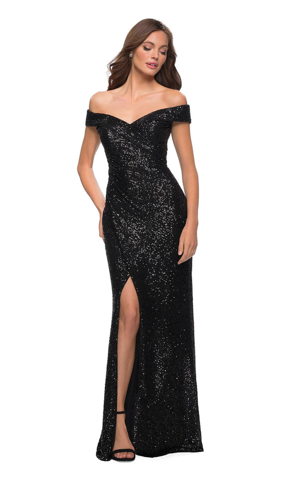 La Femme 29831 Dress Black