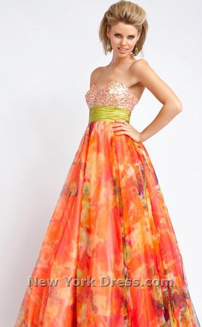 Jovani 152652 Multi Print