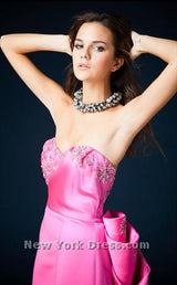 2 of 2 Jovani 7314 Hot Pink