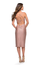 5 of 10 La Femme 30918 Dress Mauve