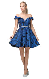 2 of 4 Dancing Queen 3096 Dress Royal