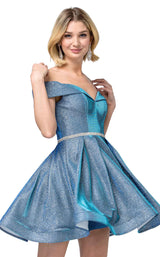 11 of 12 Dancing Queen 3147 Dress Blue