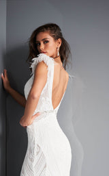 14 of 16 Jovani 3180 White