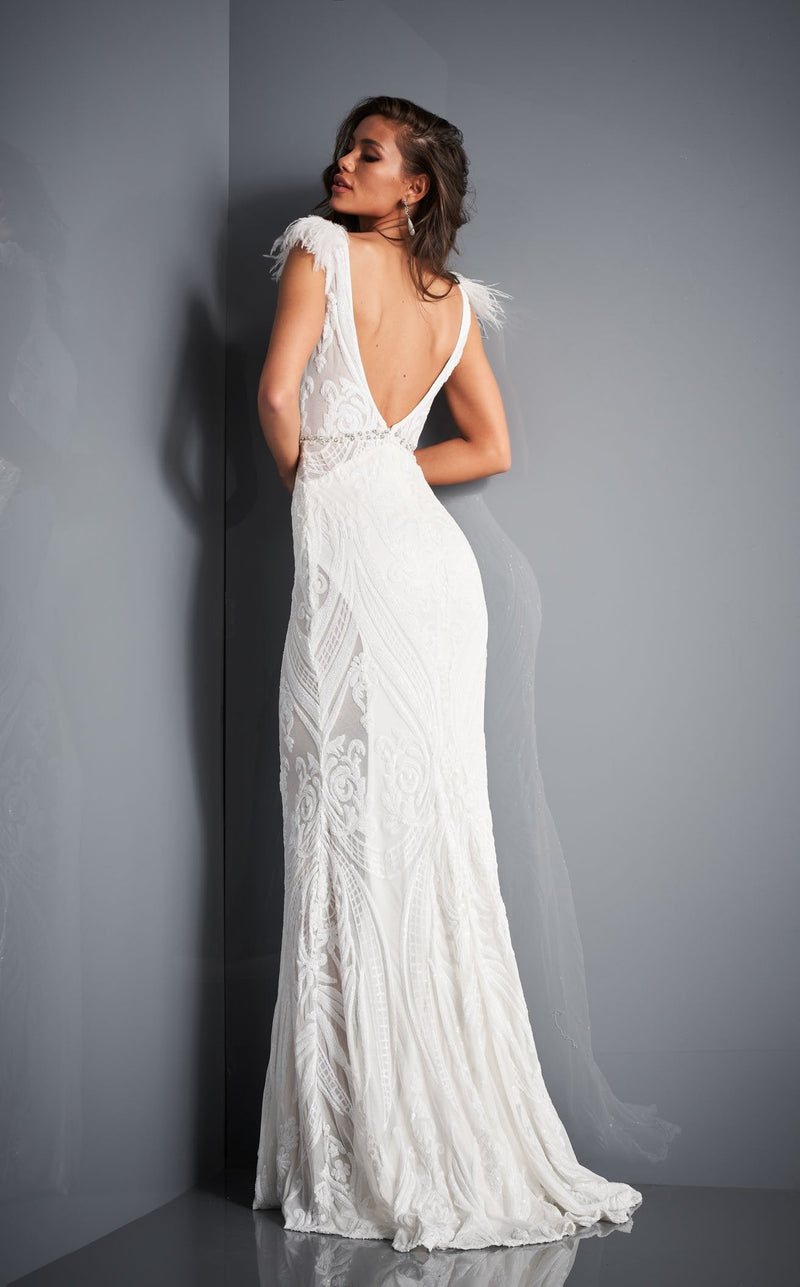 Jovani 3180 White