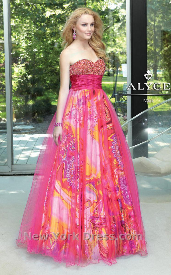 Alyce 6060 Carnival Pink Multi/Poppy