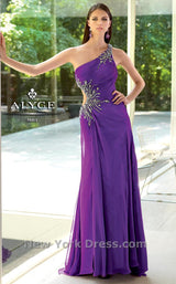 1 of 2 Alyce 6063 Bright Purple