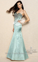 1 of 2 Alyce 6071 Light Turquoise