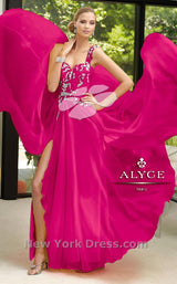 3 of 3 Alyce 6111 Fuchsia