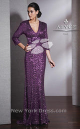 2 of 2 Alyce 5523 Purple