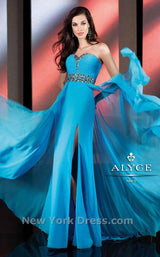 1 of 2 Alyce 35529 Turquoise