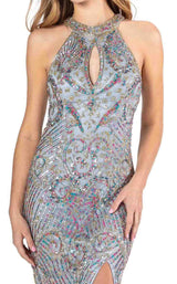 4 of 12 Primavera Couture 3219 Platinum-Multi