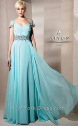 3 of 3 Alyce 29581 Light Turquoise