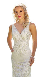 6 of 8 Primavera Couture 3232 White-Silver