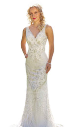 2 of 8 Primavera Couture 3232 White-Silver