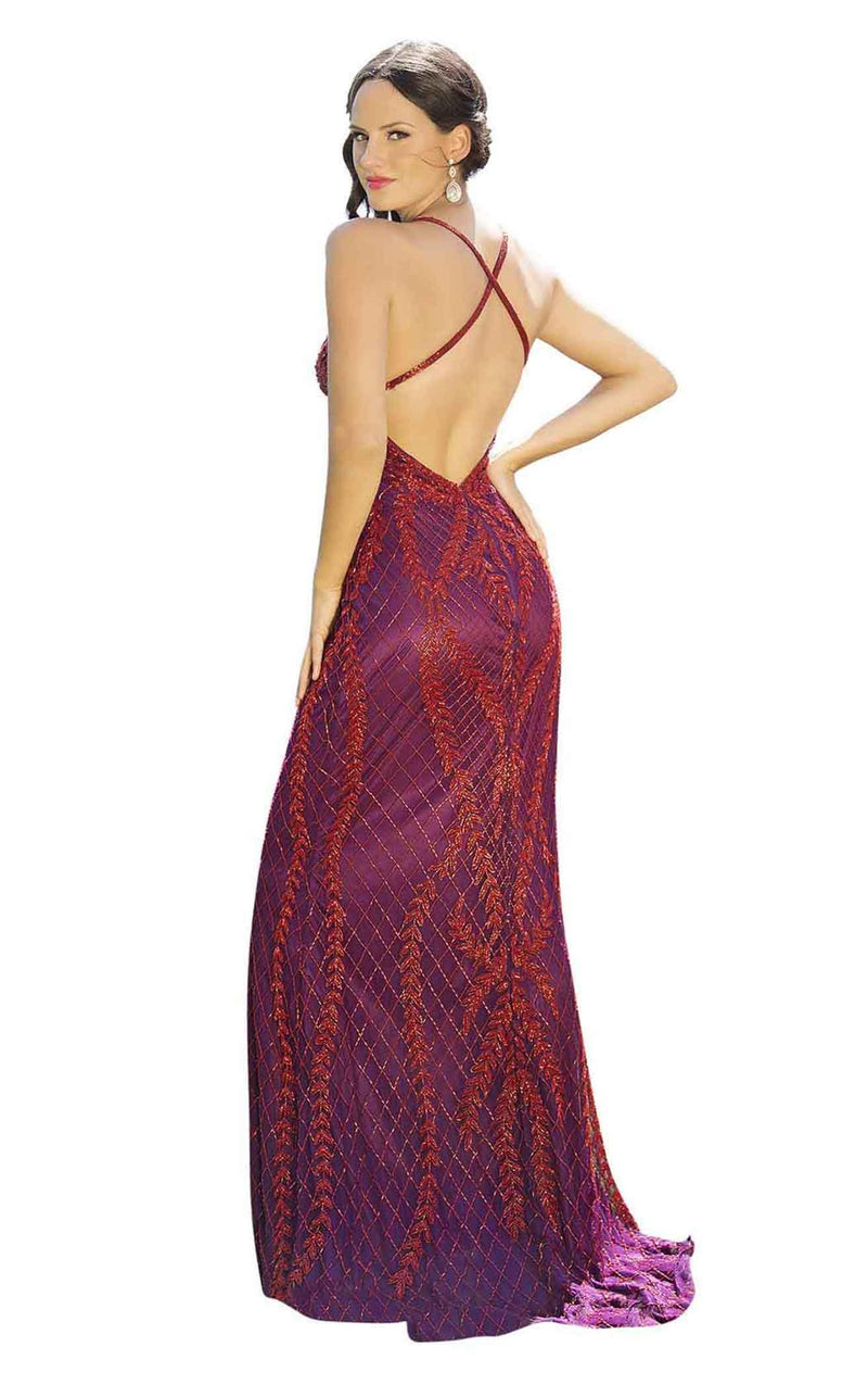 Primavera Couture 3236 Red-Plum