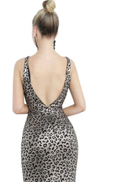 6 of 6 Jovani 3237 Animal-Print