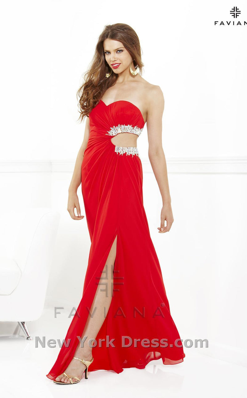 Faviana 7122 Red