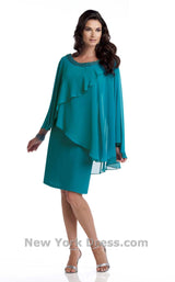 1 of 2 Mon Cheri CP11355 Dark Turquoise