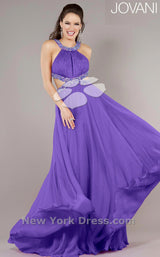 2 of 10 Jovani 7506 Lavender