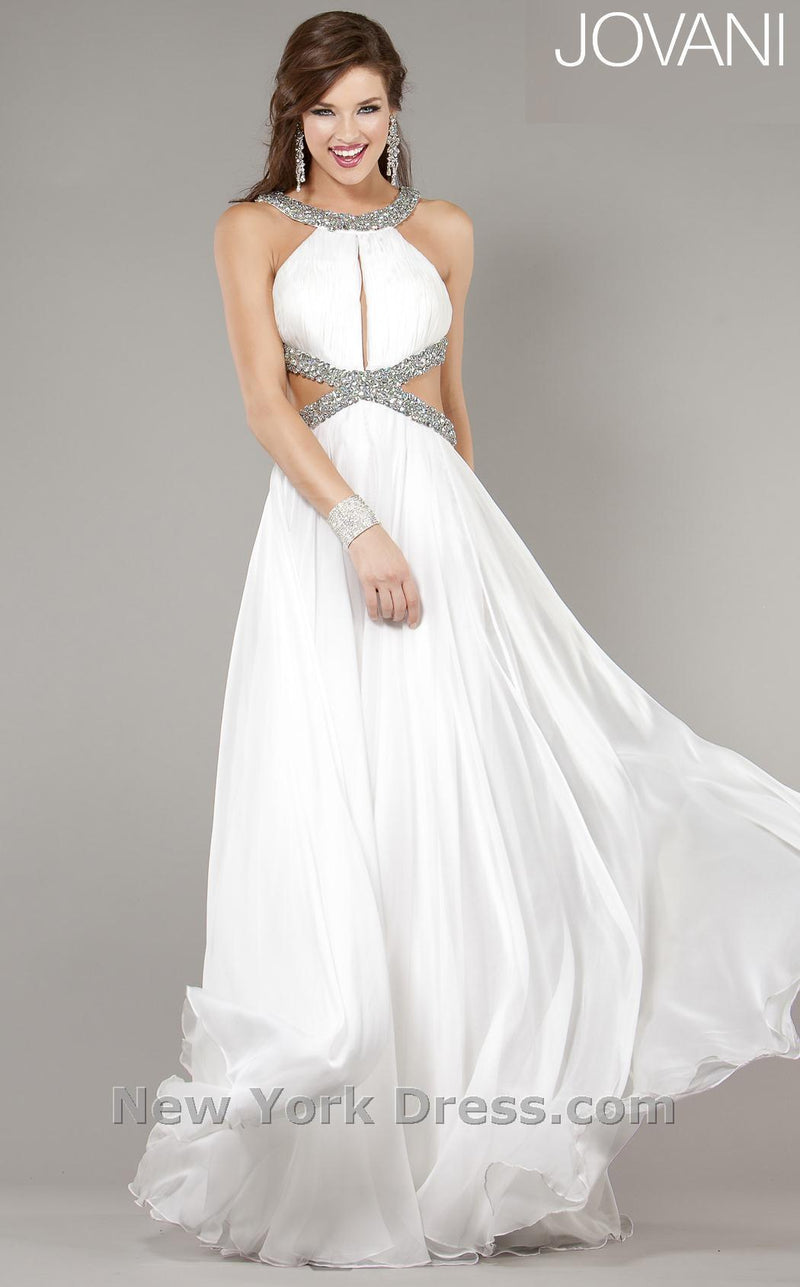 Jovani 7506 White