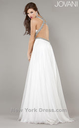 6 of 10 Jovani 7506 White