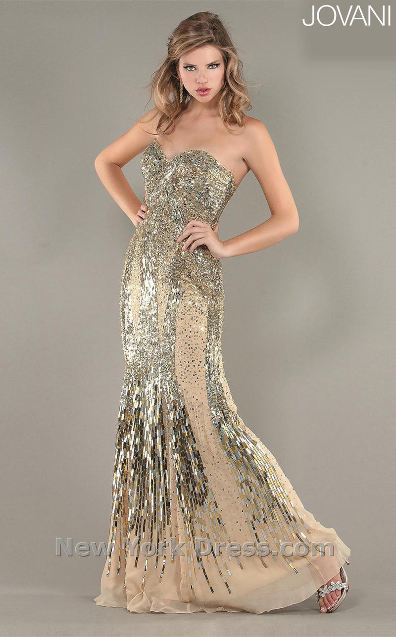 Jovani 9540 Gold