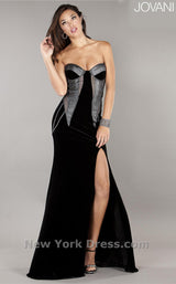 1 of 4 Jovani 729 Black