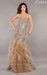 1 of 6 Jovani 1267 Beige