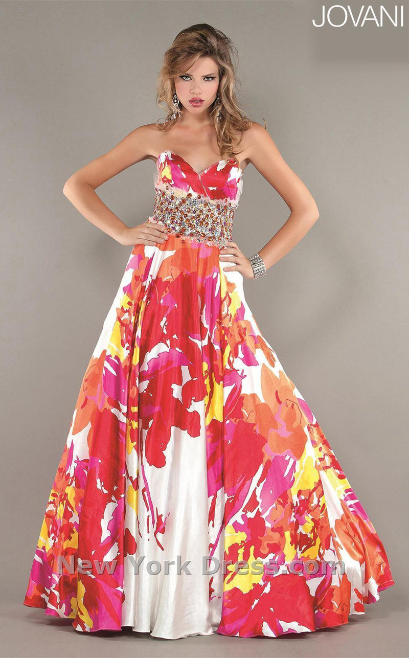 Jovani 6119 Print