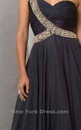 11 of 11 Jovani 6919 Navy/Silver