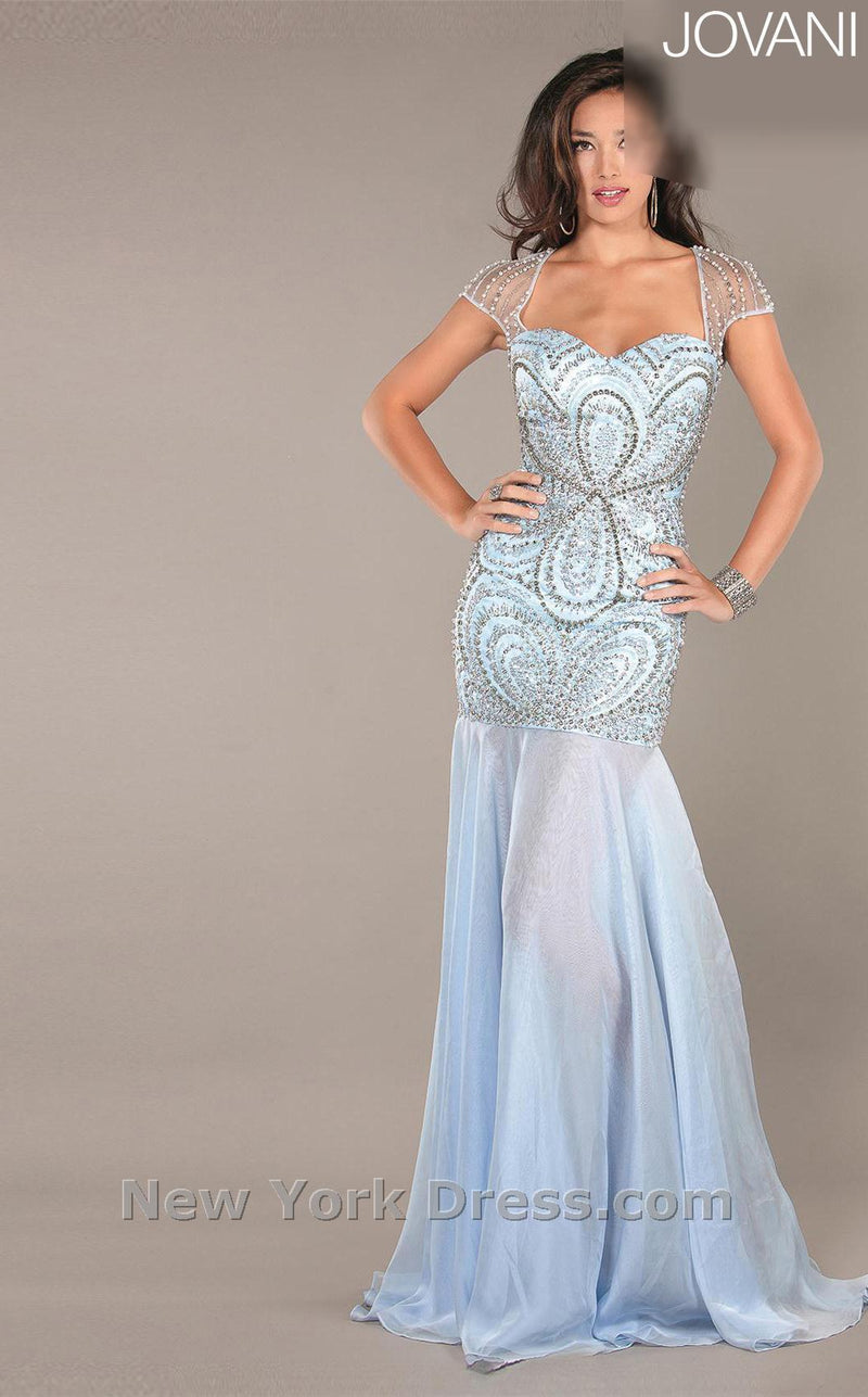 Jovani 7007 Blue