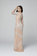 5 of 7 Primavera Couture 3365 Blush-Silver