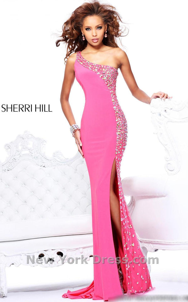 Sherri Hill 21160 Fuchsia