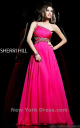 3 of 3 Sherri Hill 1537 Fuchsia