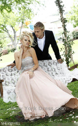 11 of 21 Sherri Hill 1539 Nude