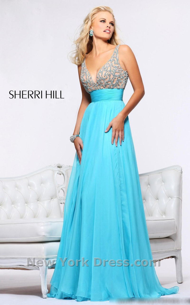 Sherri Hill 1563 Aqua