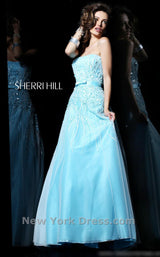 2 of 2 Sherri Hill 1566 Blue