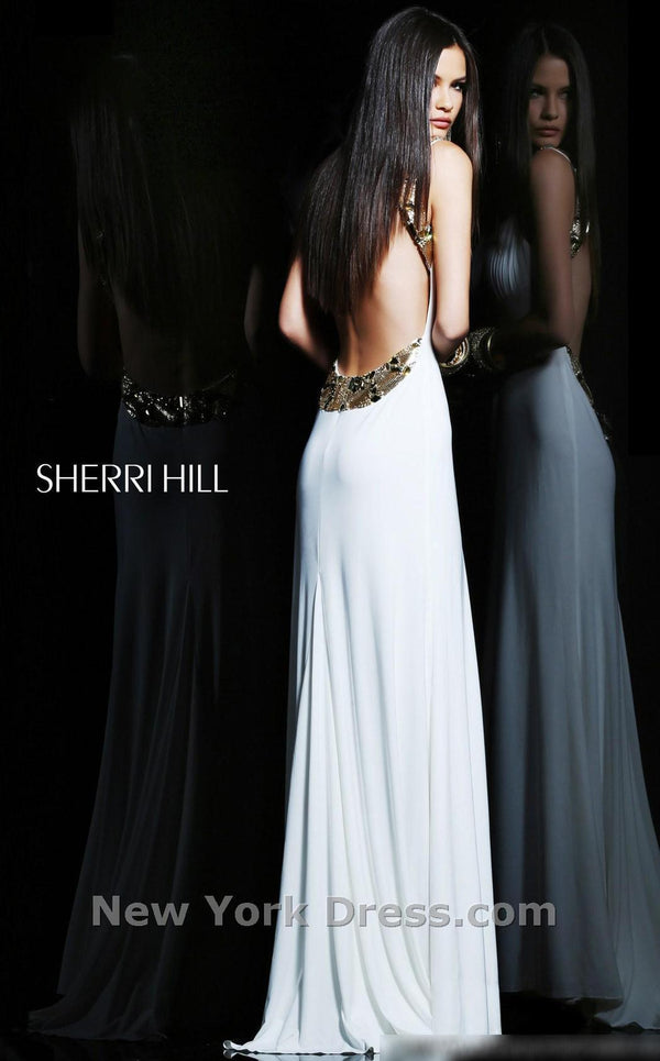 Sherri Hill 1592 Ivory/Gold