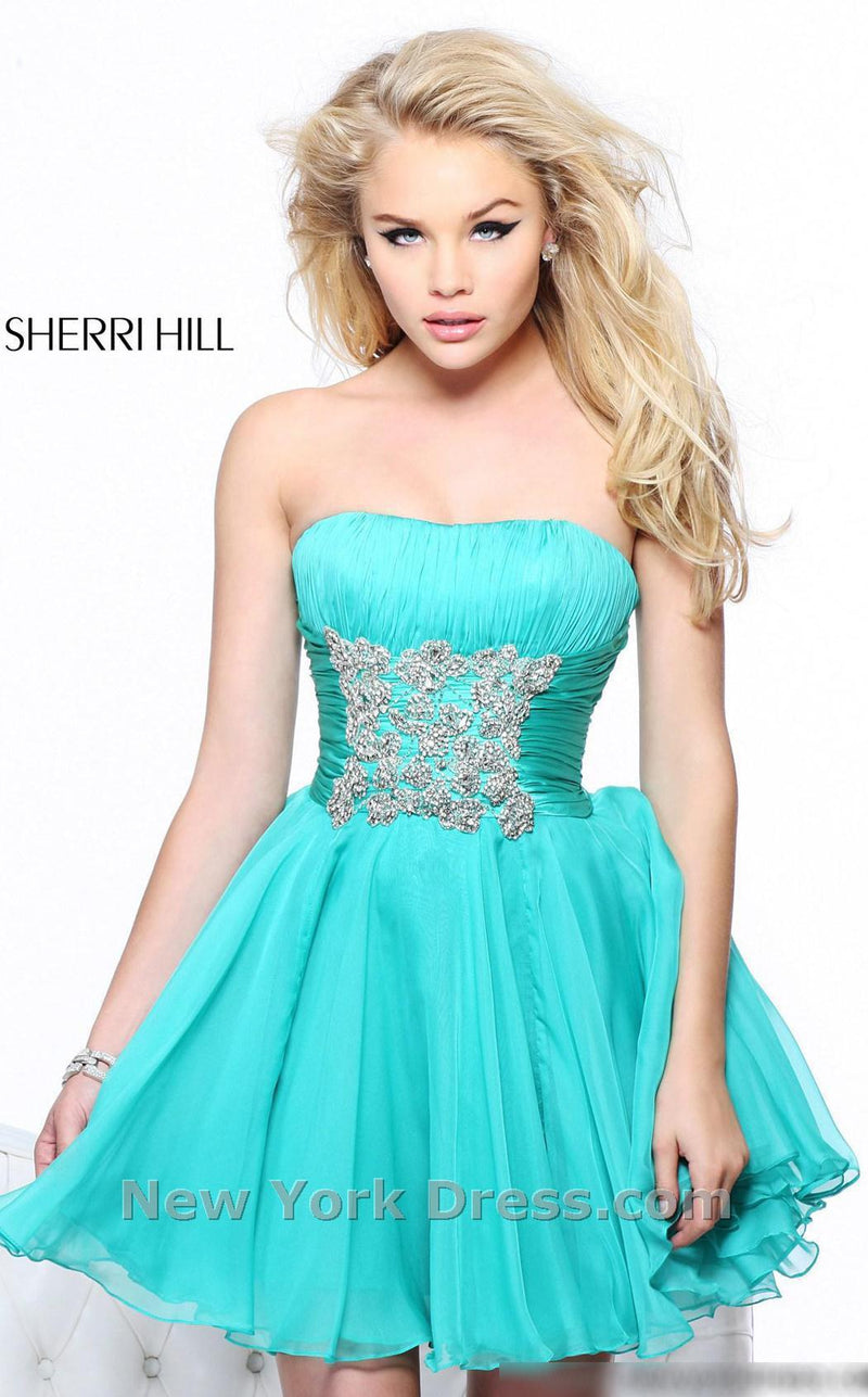 Sherri Hill 1595 Seafoam