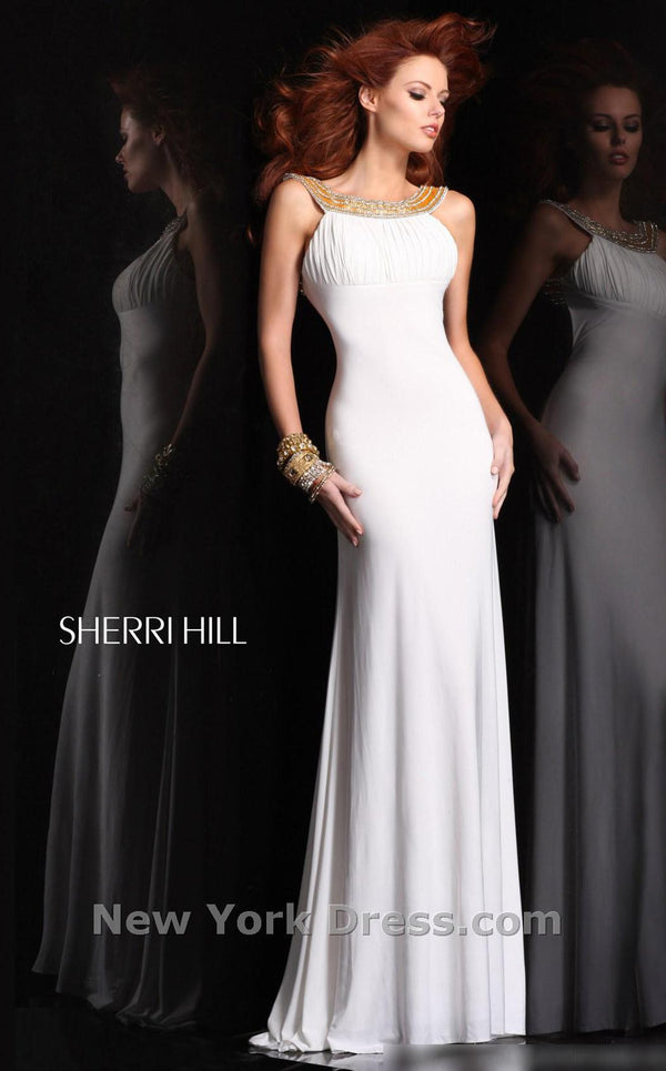 Sherri Hill 1597 Ivory/Gold